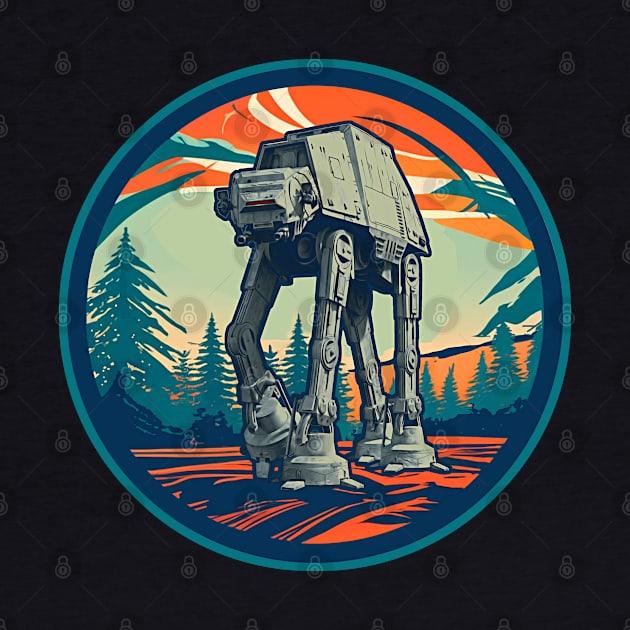 A Work of At-At by Alema Art